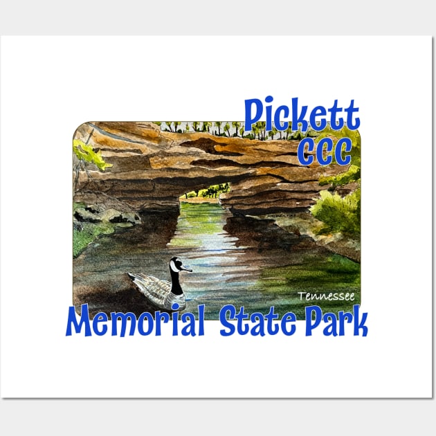 Pickett CCC Memorial State Park, Tennessee Wall Art by MMcBuck